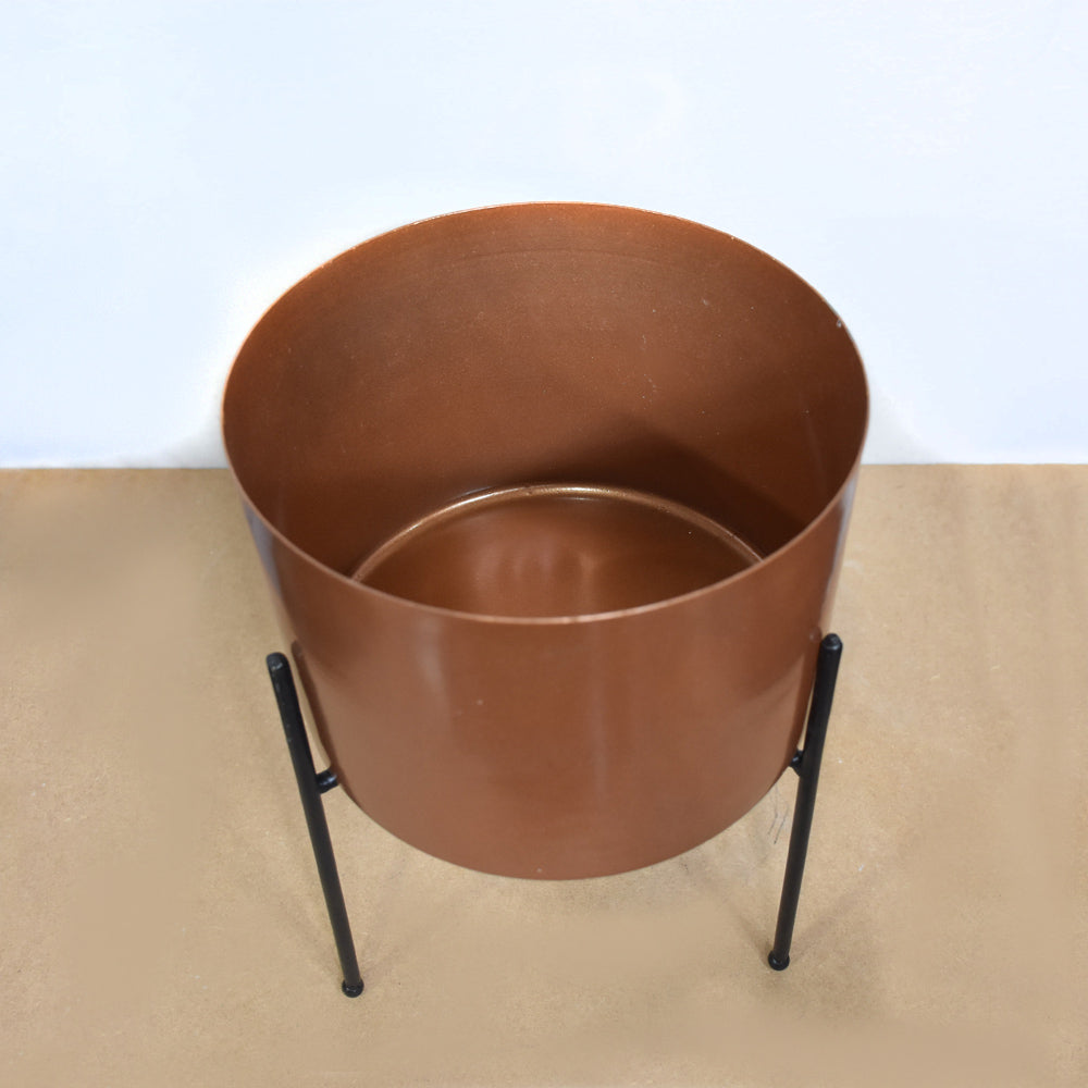Verdura Bronze Iron Pot Planters