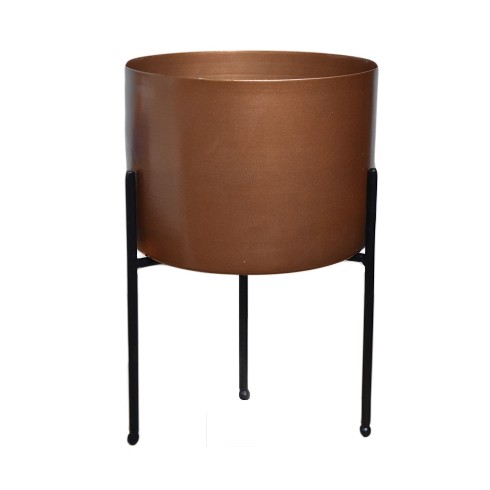 Verdura Bronze Iron Pot Planters
