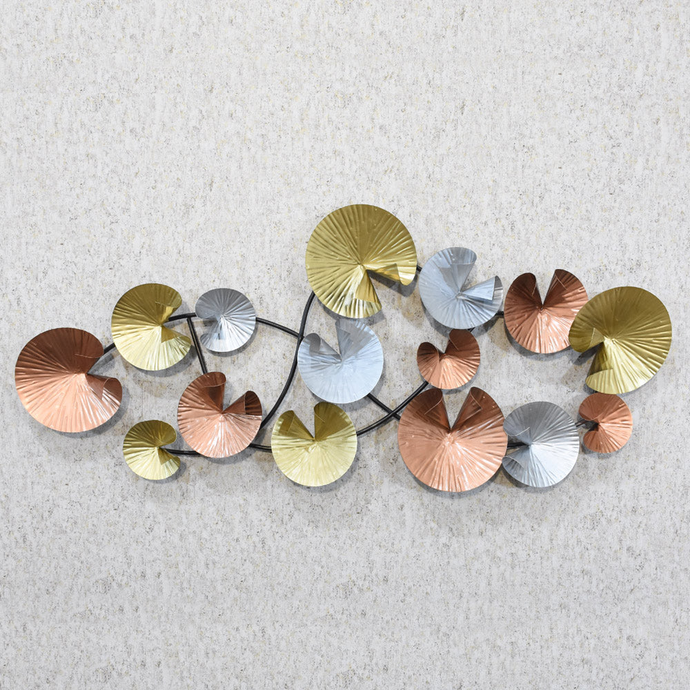 Origami Discs Multicolor Wall Art Decor