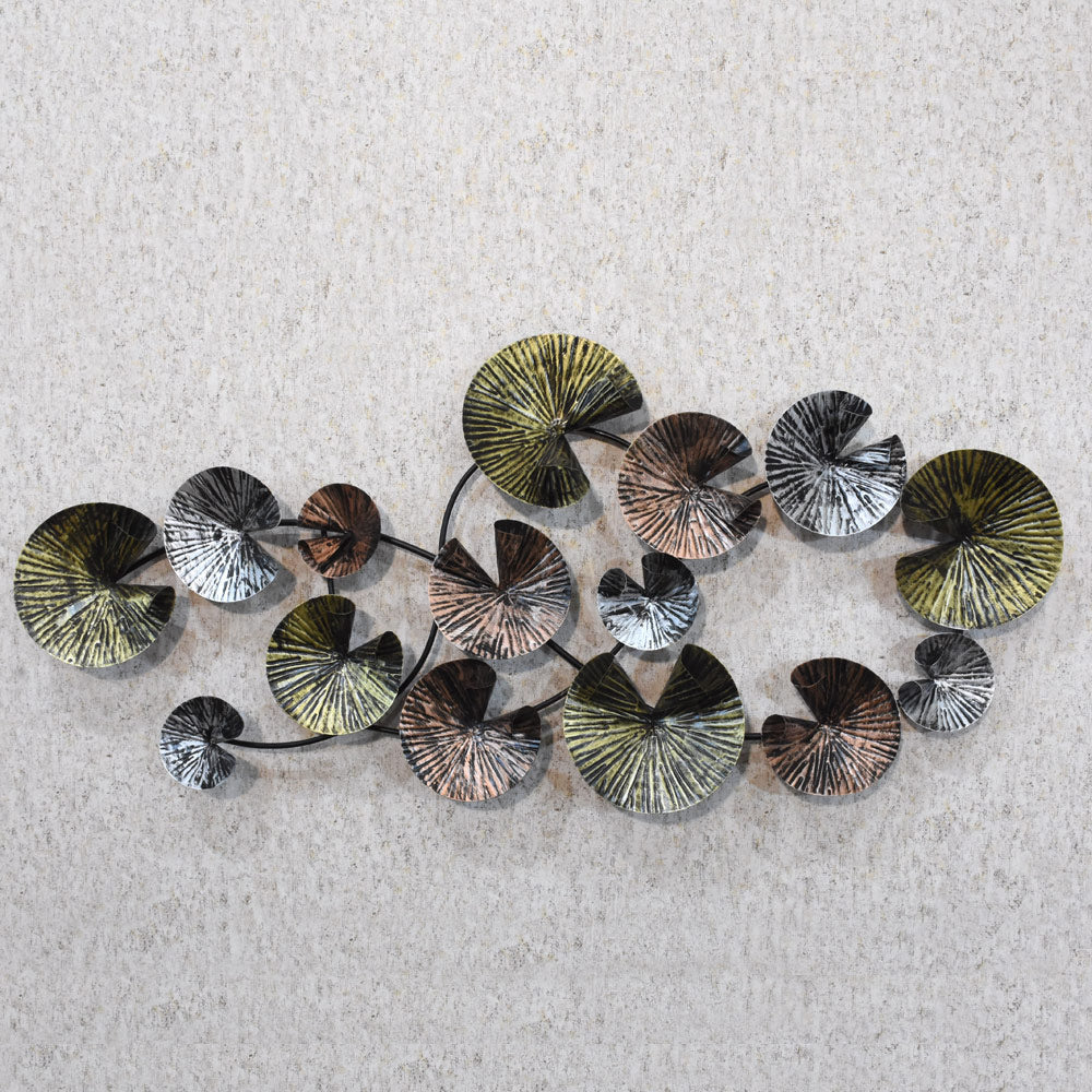 Origami Discs Multicolor Wall Art Decor