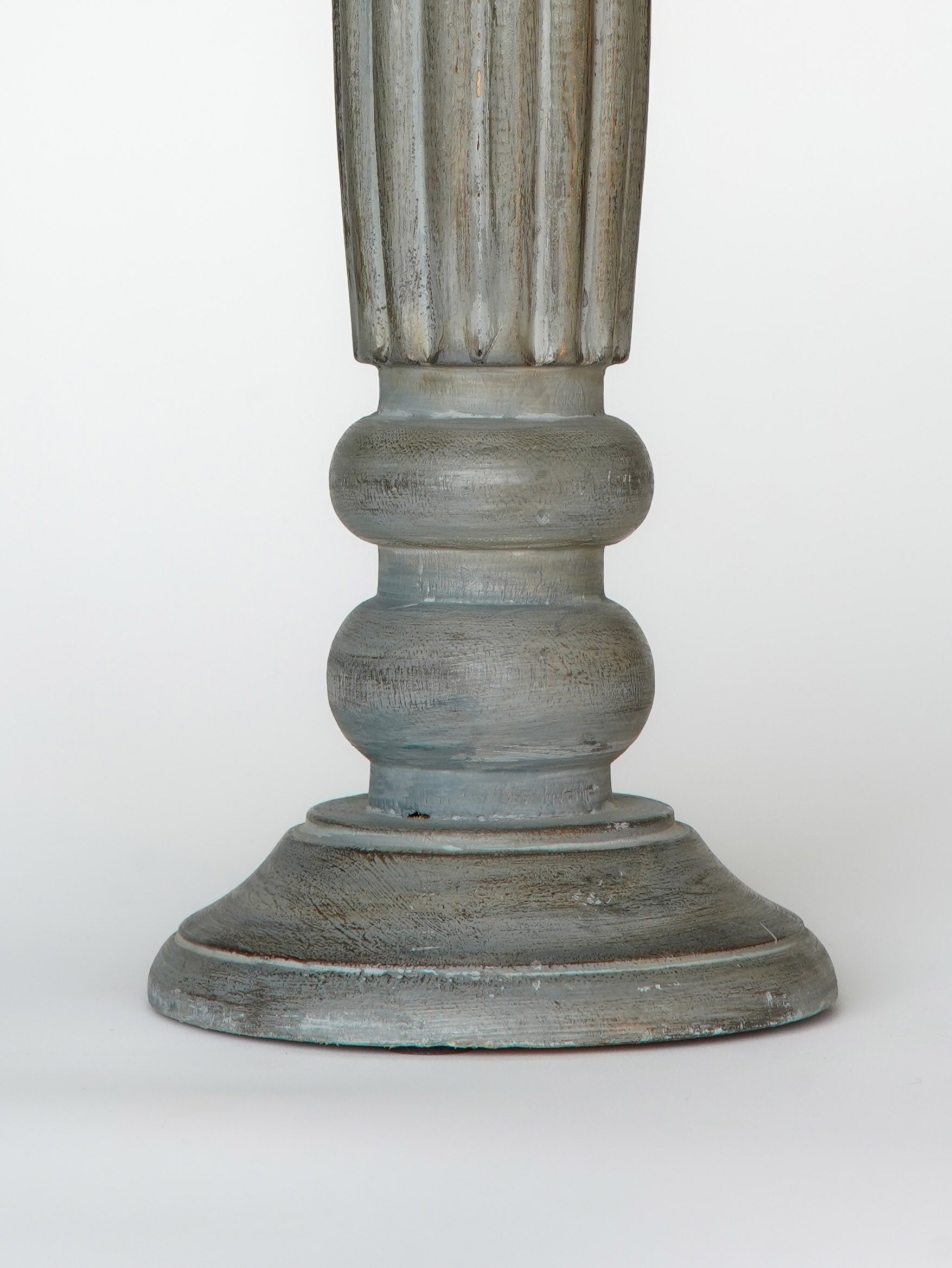 Ionic Pillar Candle Holder - Antique Dusk