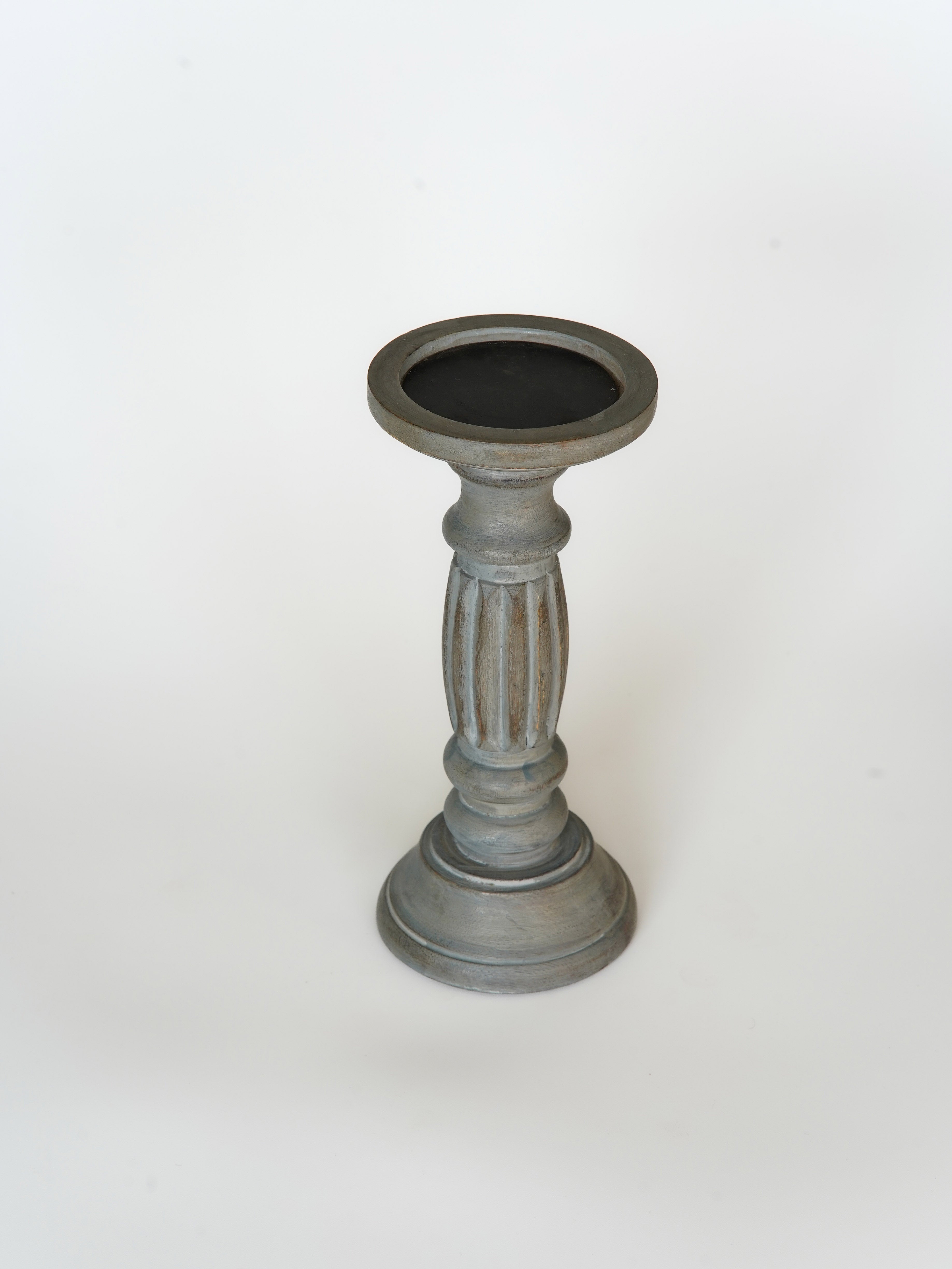 Ionic Pillar Candle Holder - Antique Dusk