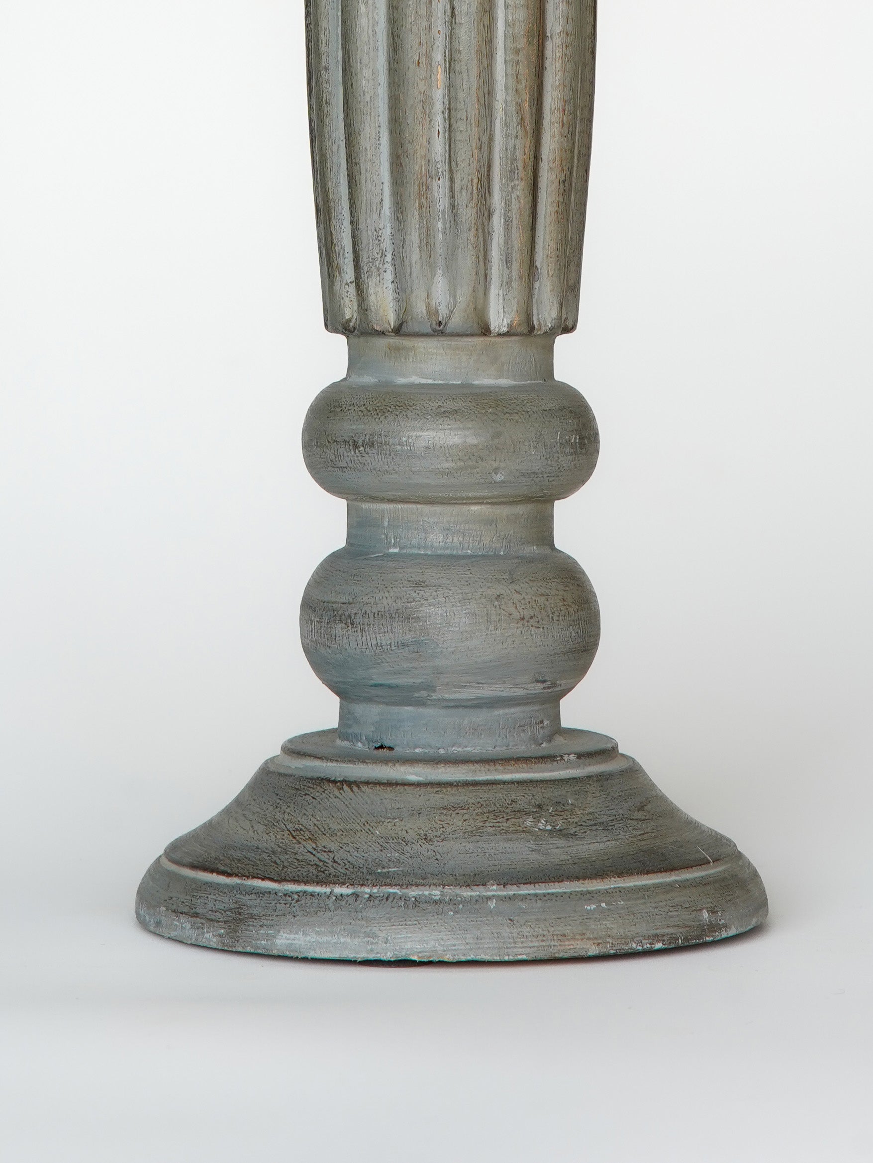 Ionic Pillar Candle Holder - Antique Dusk