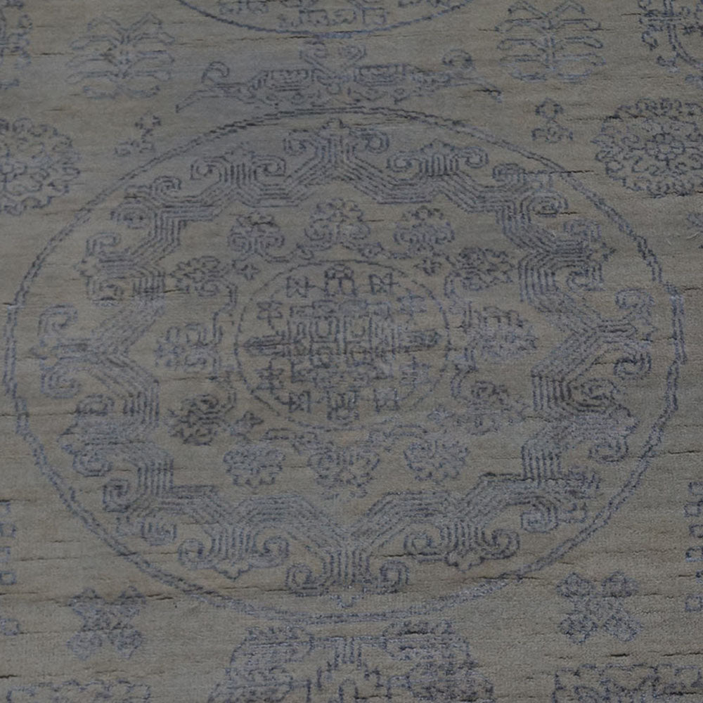 Aalborg Hand Knotted Persian Viscose Area Rug - BBH HOMES LLC