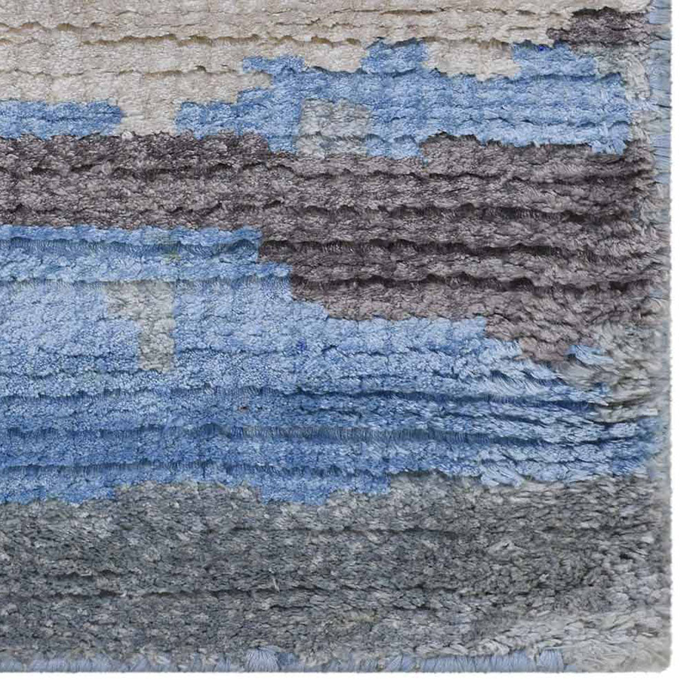 Aarush Hand Knotted Viscose Area Rug - BBH HOMES LLC