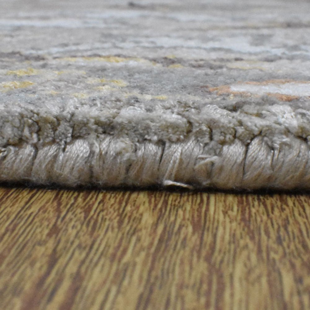 Aix - en - Provence Hand Knotted Viscose Area Rug - BBH HOMES LLC