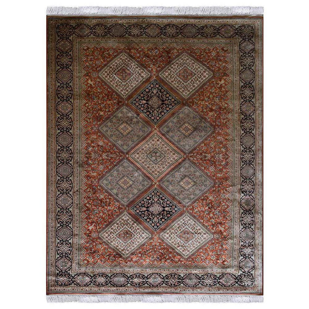 Albi Hand Knotted Persian Original Silk Area Rug - BBH HOMES LLC