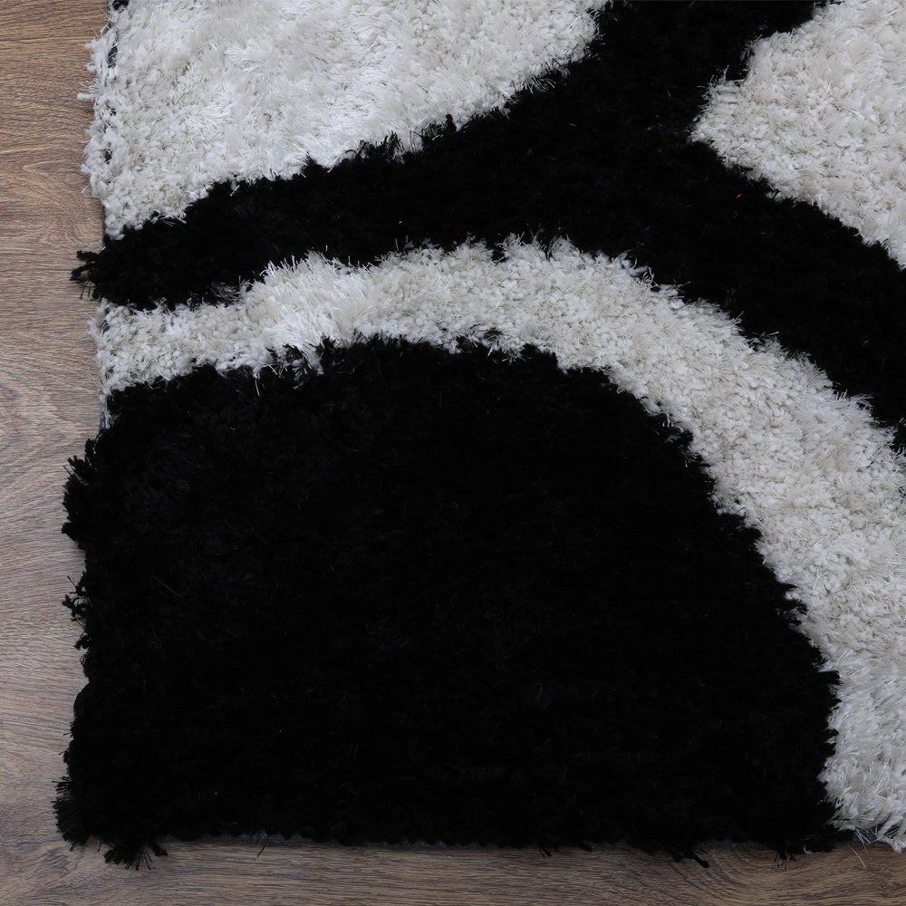Ardmore Hand Tufted Shag Polyester Area Rug - BBH HOMES LLC