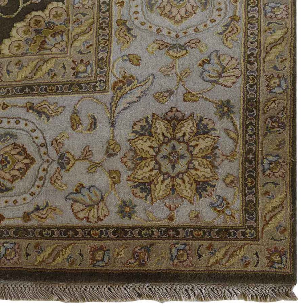 Arequipa Hand Knotted Persian Silk And Wool Area Rug - BBH HOMES LLC