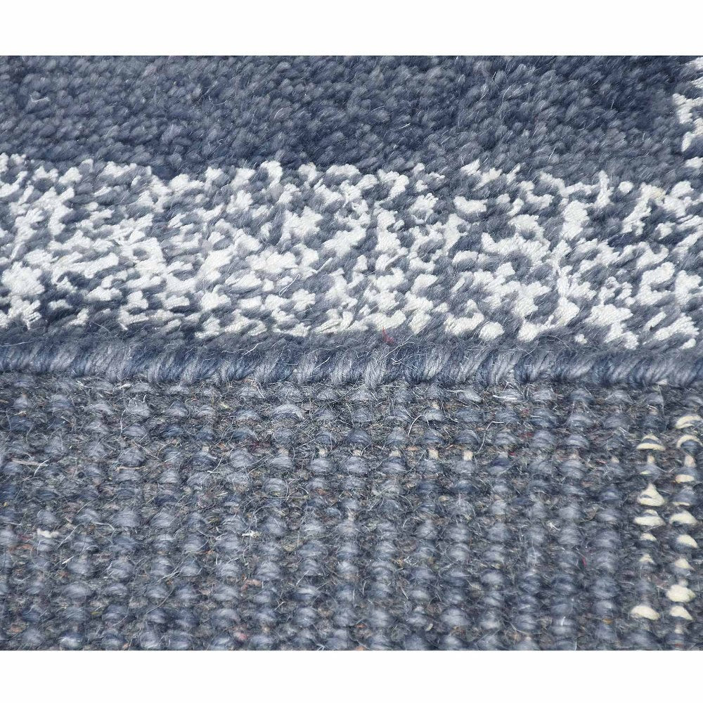 Avanti Hand Knotted Wool Dark Gray Area Rug - BBH HOMES LLC