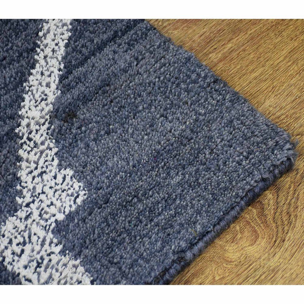 Avanti Hand Knotted Wool Dark Gray Area Rug - BBH HOMES LLC