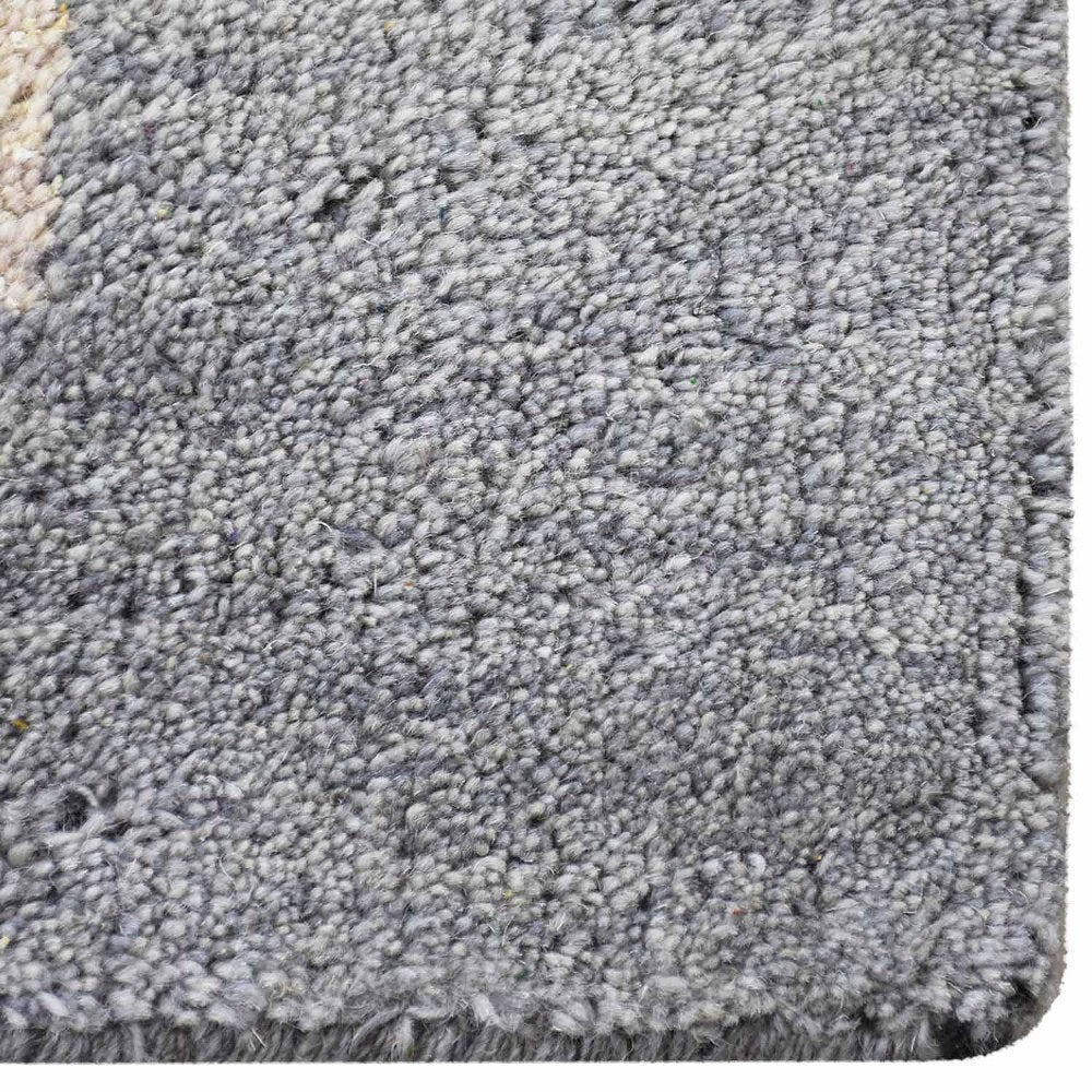 Avanti Hand Knotted Wool Gray Area Rug - BBH HOMES LLC