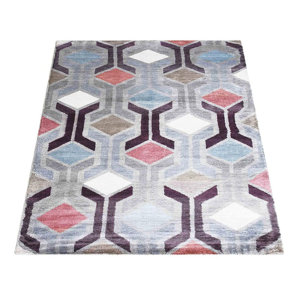 Avignon Hand Knotted Viscose Area Rug - BBH HOMES LLC