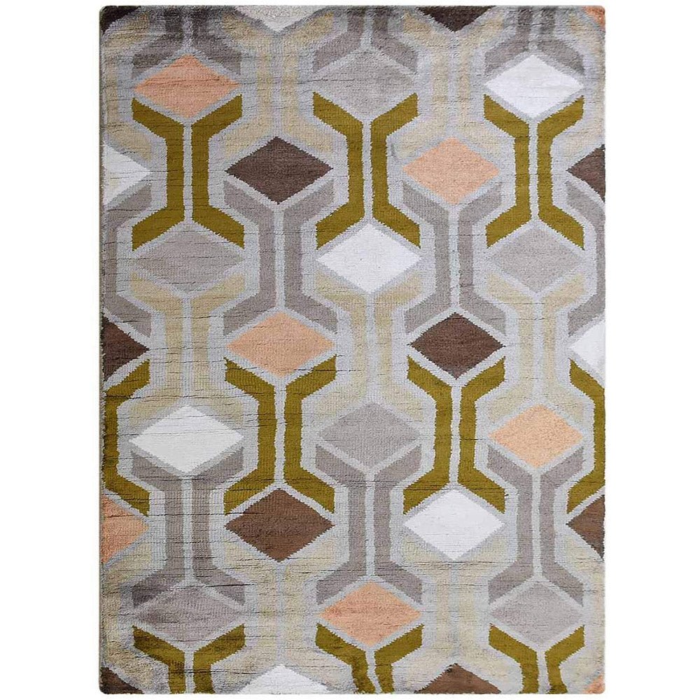 Bacalar Hand Knotted Viscose Area Rug - BBH HOMES LLC