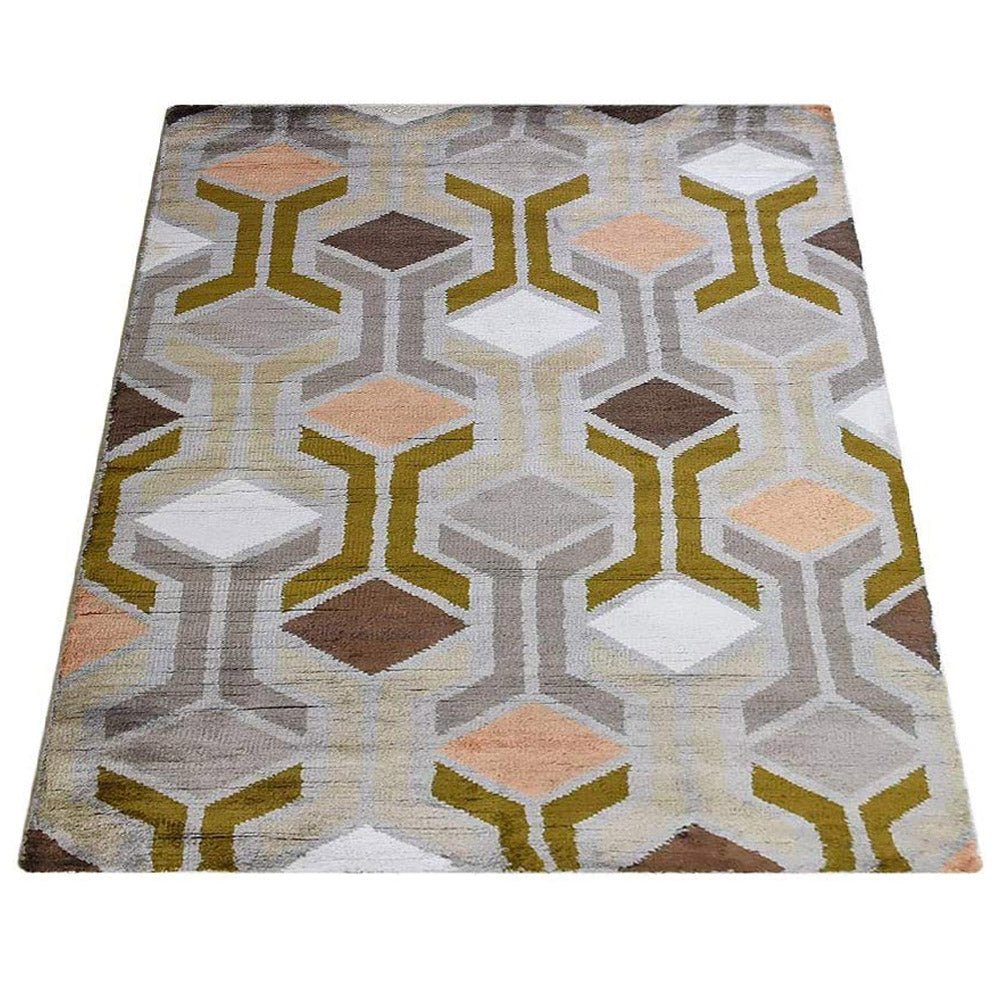 Bacalar Hand Knotted Viscose Area Rug - BBH HOMES LLC
