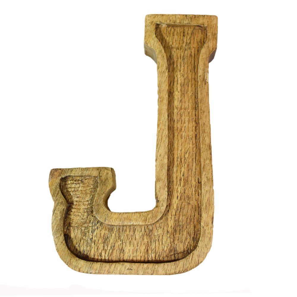 Classic Grain - Finished Mango Wood Alphabet & Number Blocks - BBH HOMES LLC