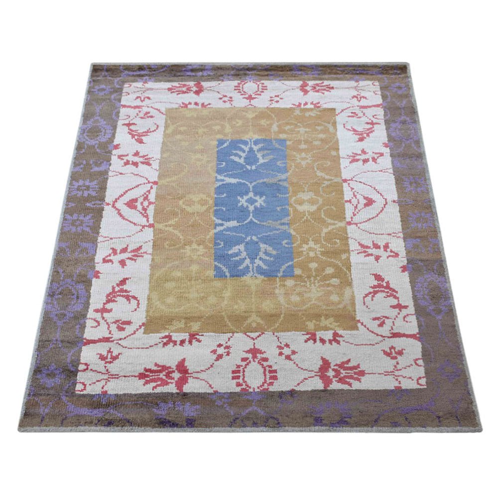 Darwin Hand Knotted Viscose Area Rug - BBH HOMES LLC