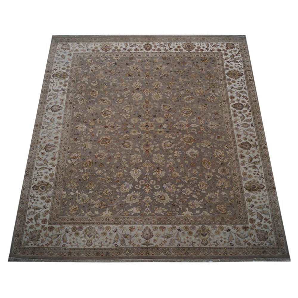 Delfoi Hand Knotted Persian Silk And Wool Area Rug - BBH HOMES LLC