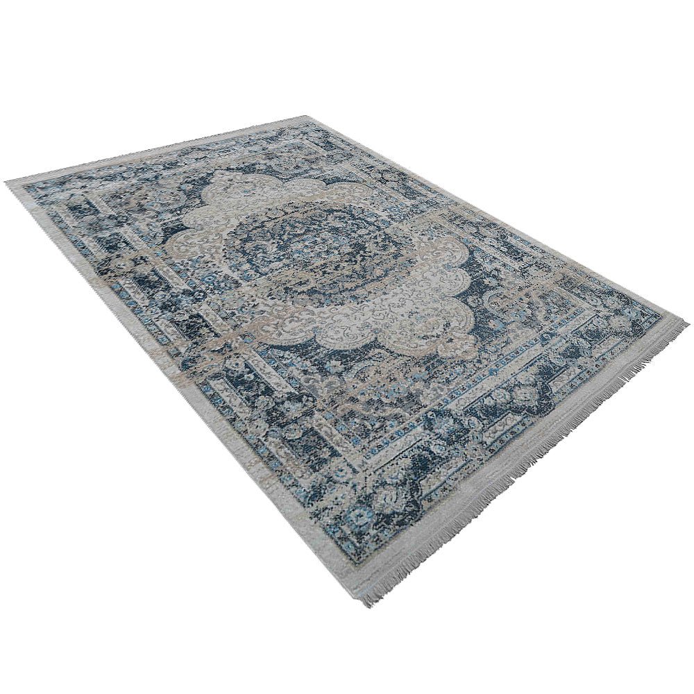 Dharitri Machine Woven Crossweave Polyester Area Rug - BBH HOMES LLC