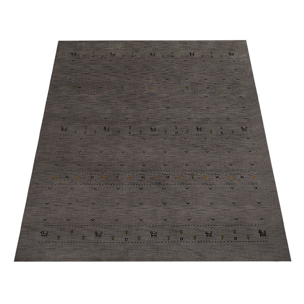 Doolin Hand Knotted Loom Wool Area Rug - BBH HOMES LLC