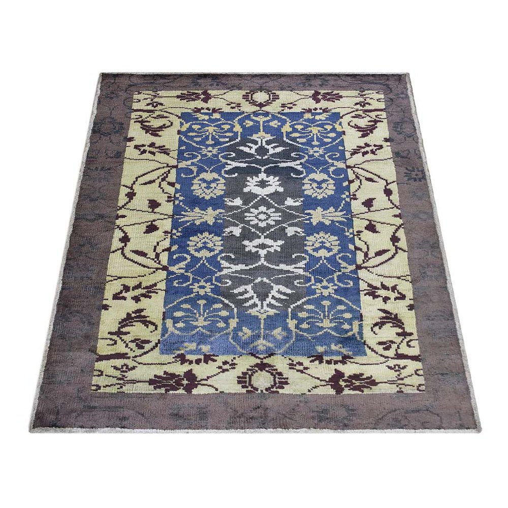 Dresden Hand Knotted Viscose Area Rug - BBH HOMES LLC