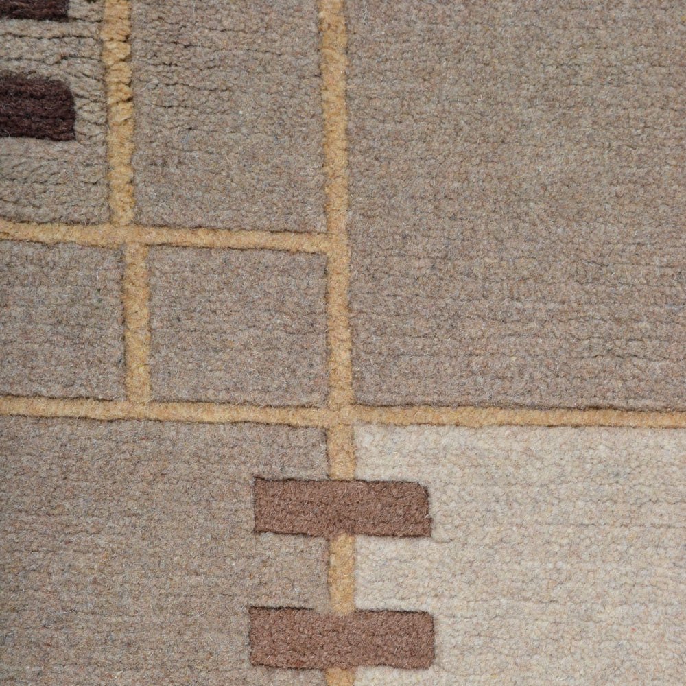Dunhuang Hand Knotted Tibbati Wool Area Rug - BBH HOMES LLC
