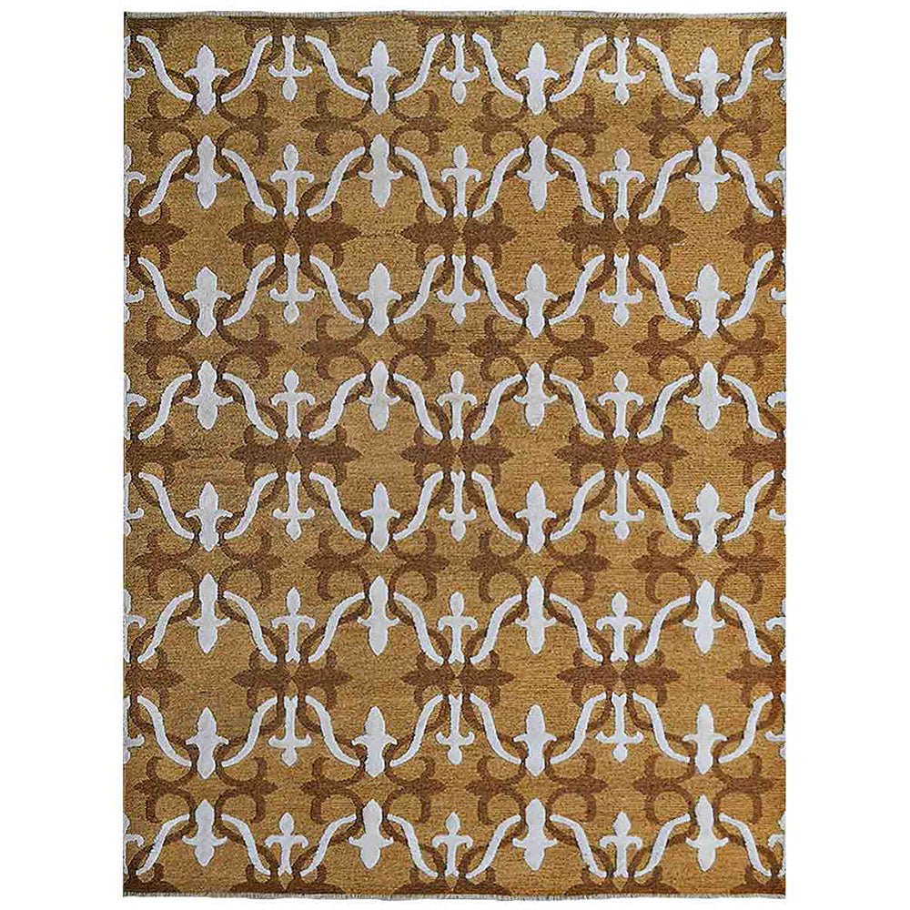 Erice Hand Knotted Sumak Silk And Wool Area Rug - BBH HOMES LLC