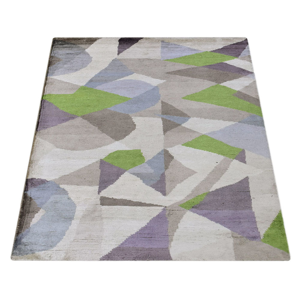 Eshna Hand Knotted Viscose Area Rug - BBH HOMES LLC