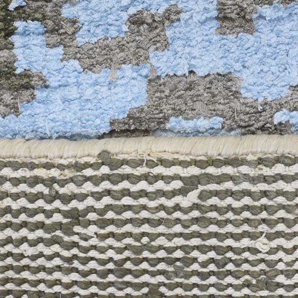 Eze Hand Knotted Viscose Area Rug - BBH HOMES LLC
