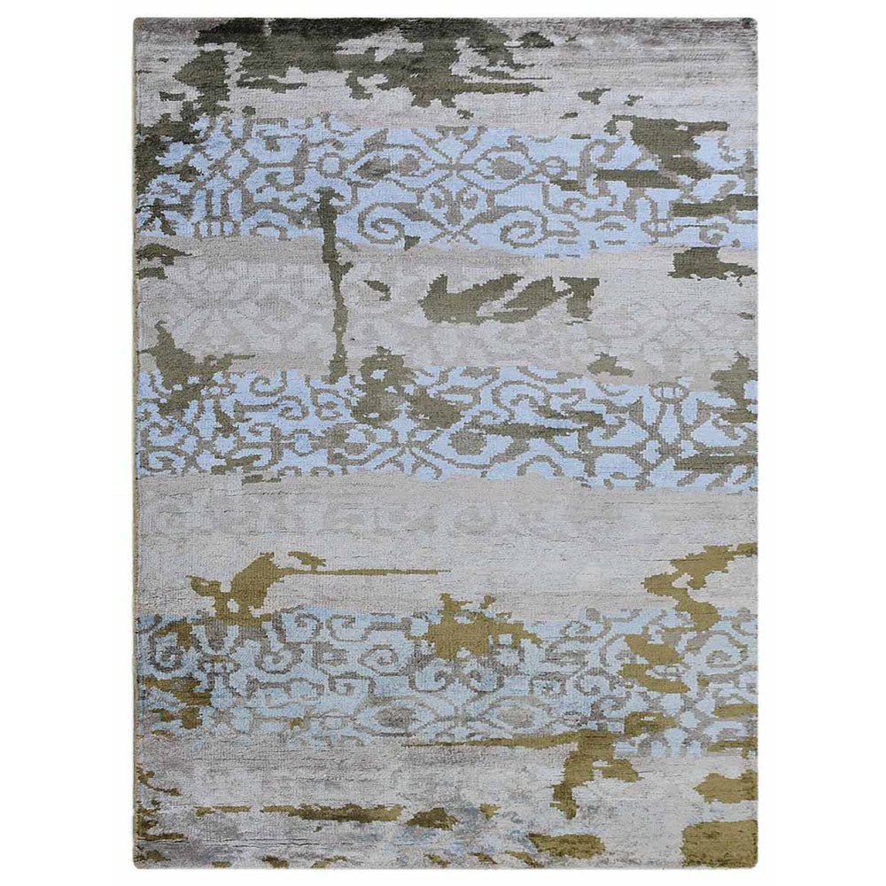 Eze Hand Knotted Viscose Area Rug - BBH HOMES LLC
