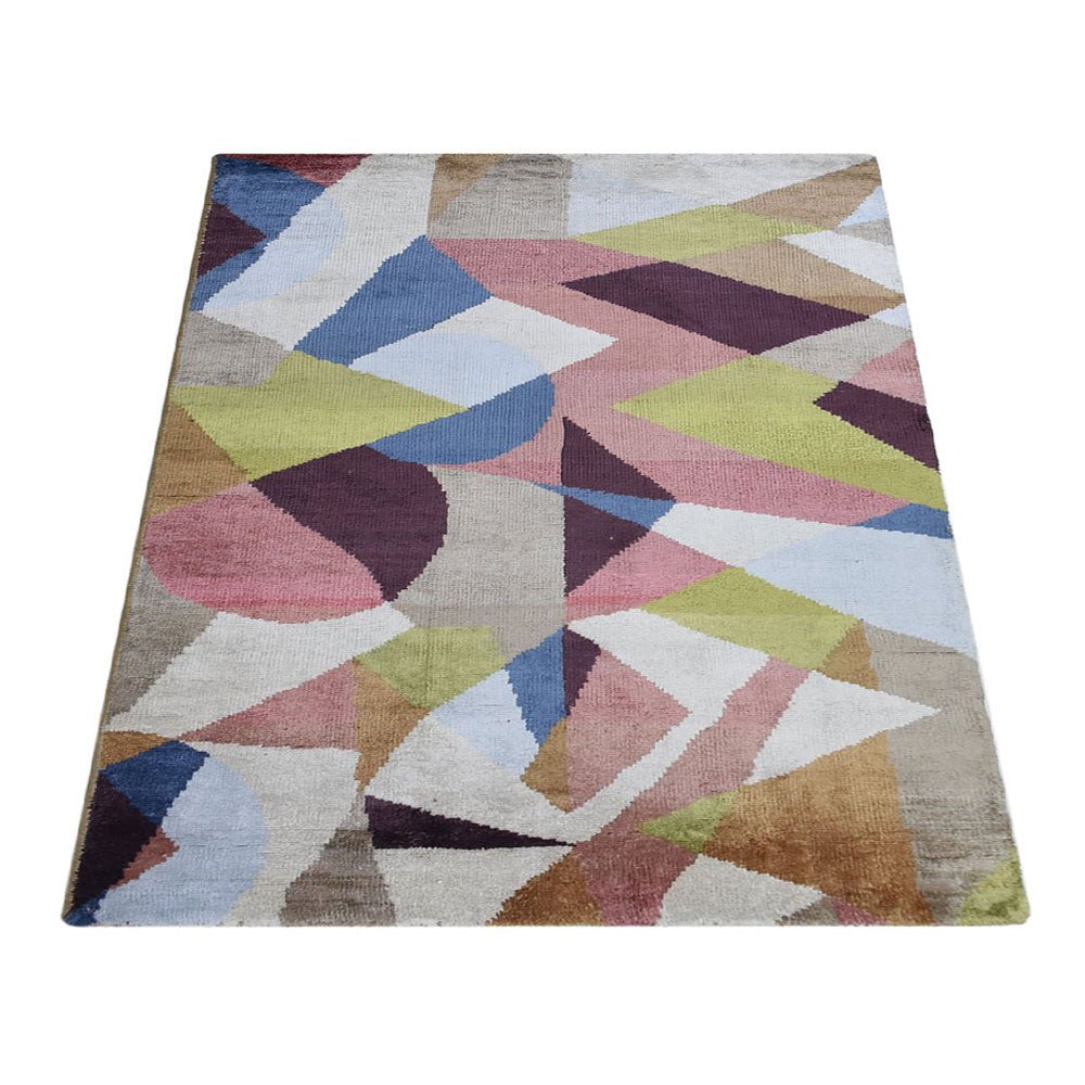 Farozan Hand Knotted Viscose Area Rug - BBH HOMES LLC