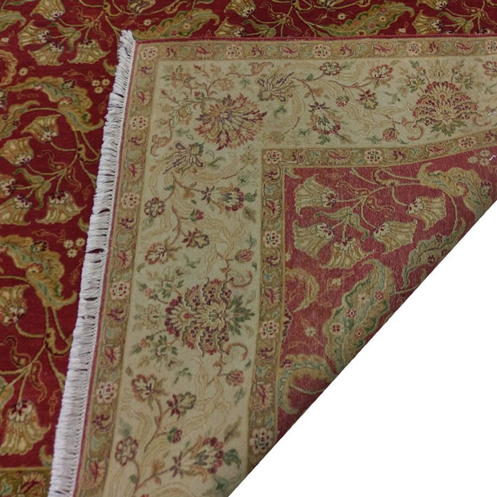 Fes Hand Knotted Persian Silk And Wool Area Rug - BBH HOMES LLC