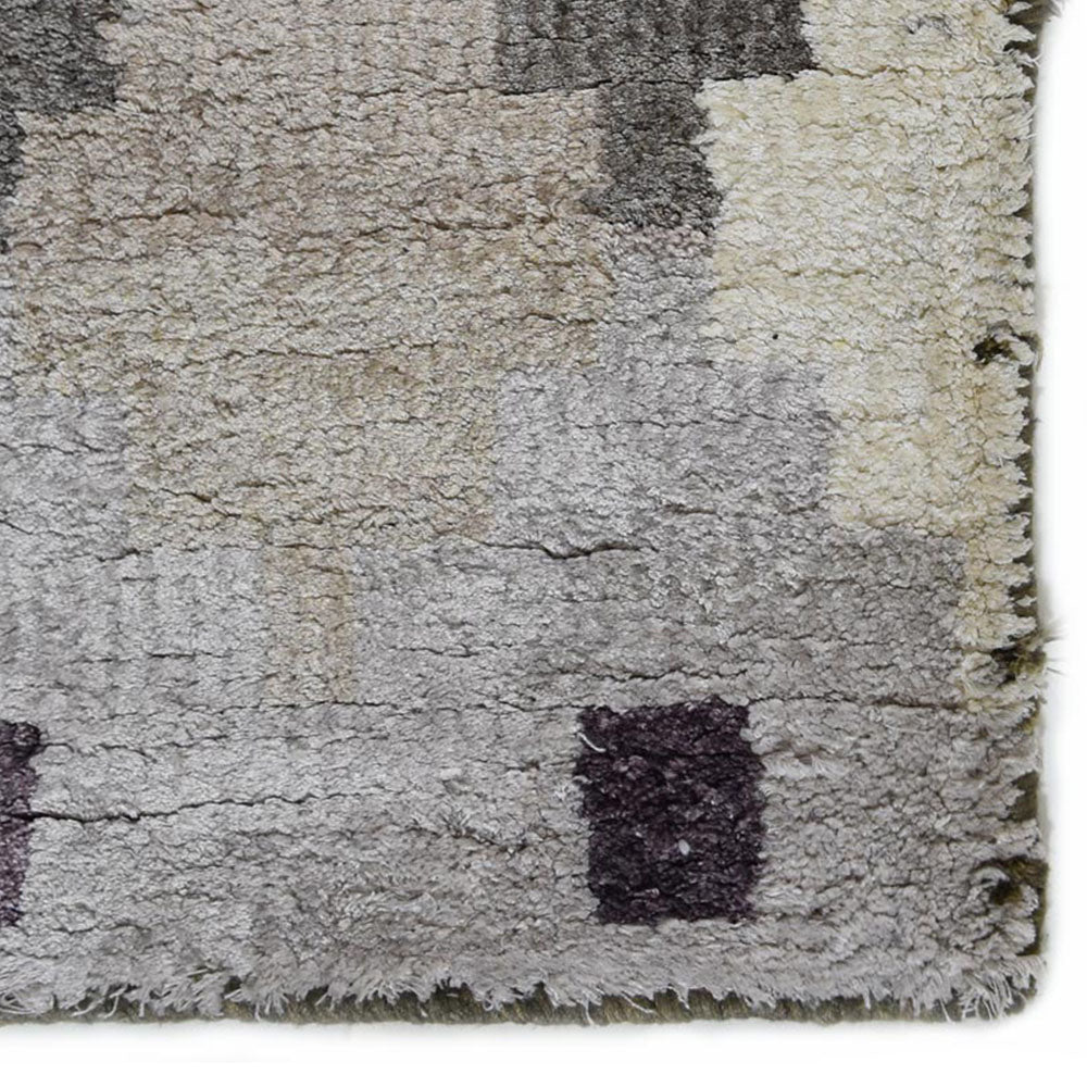Fiza Hand Knotted Viscose Area Rug - BBH HOMES LLC