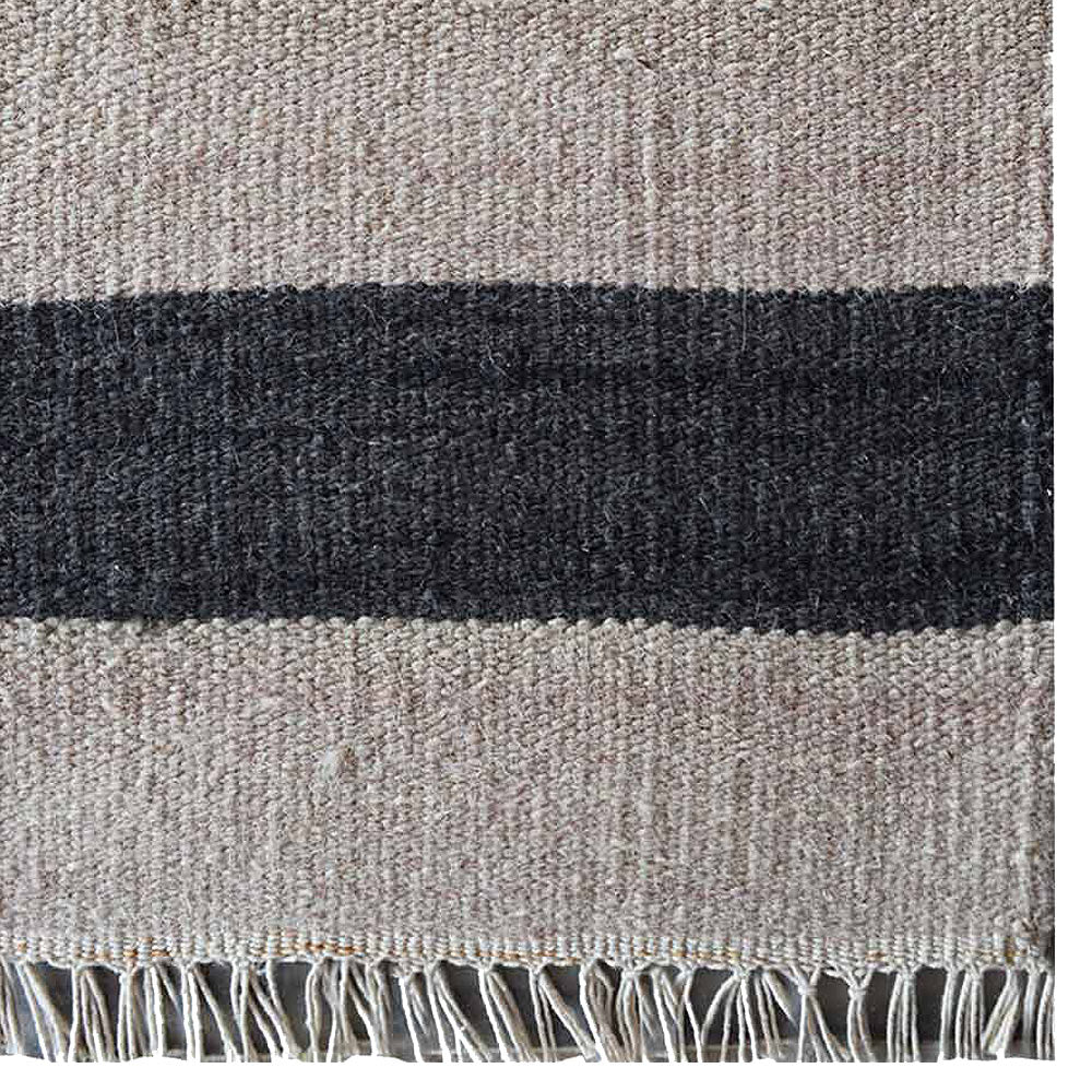 Fjallbacka Hand Woven Flat Weave Kilim Wool Area Rug - BBH HOMES LLC