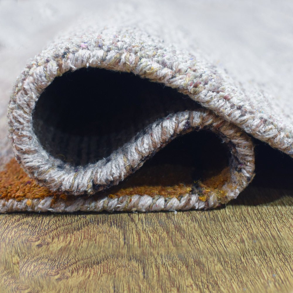 Flores Hand Knotted Loom Silk Mix Area Rug - BBH HOMES LLC