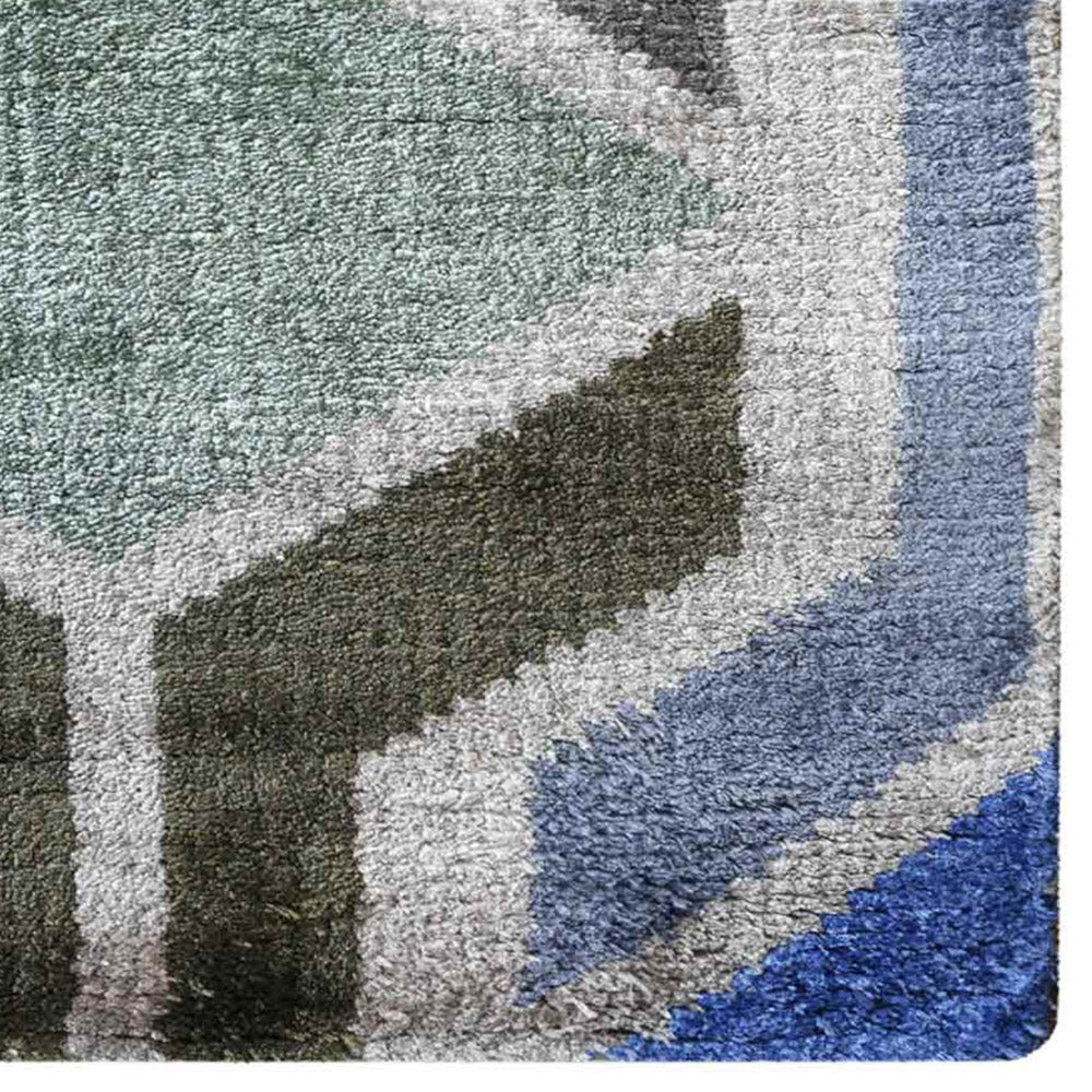 Gandhara Hand Knotted Viscose Rug - BBH HOMES LLC