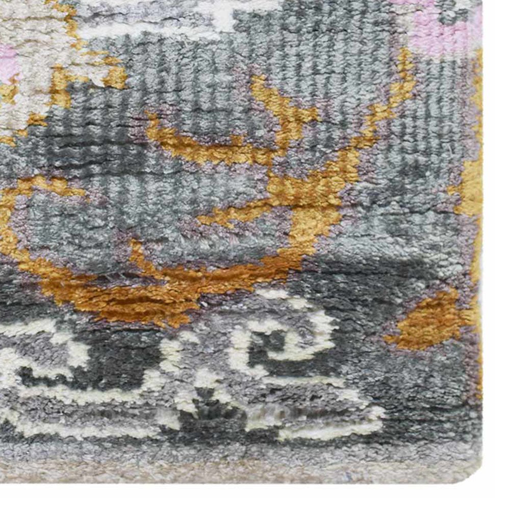 Granada Hand Knotted Viscose Area Rug - BBH HOMES LLC