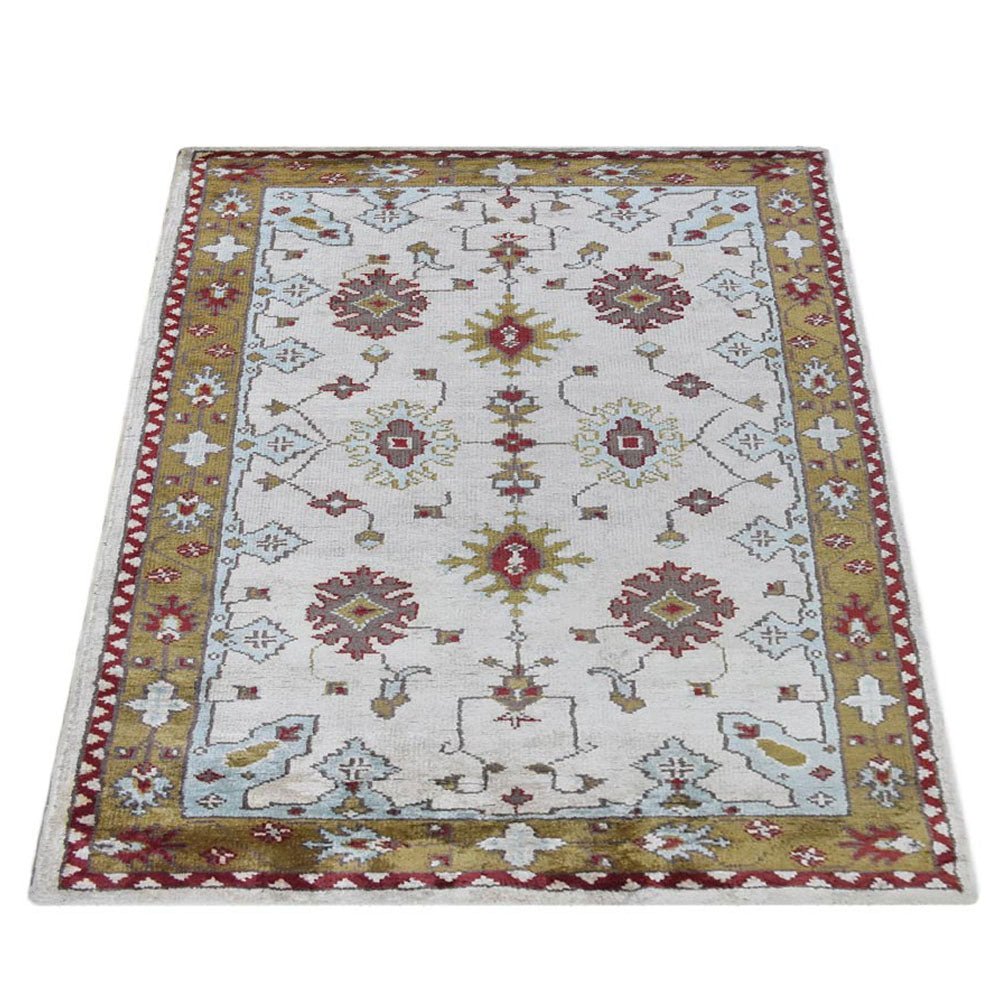 Guimarães Hand Knotted Viscose Area Rug - BBH HOMES LLC