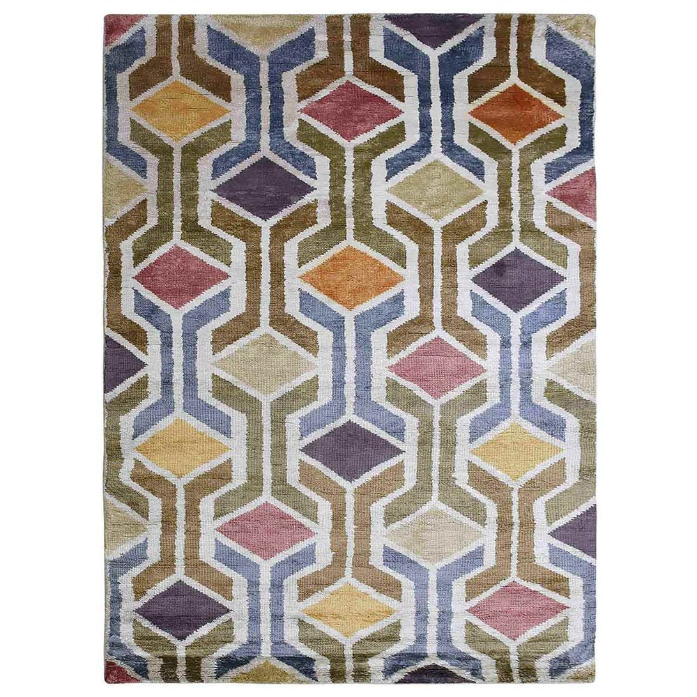Hiroshima Hand Knotted Viscose Area Rug - BBH HOMES LLC