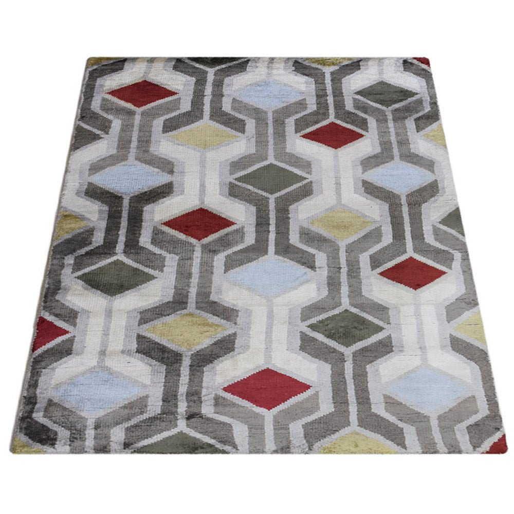 Icod Hand Knotted Viscose Area Rug - BBH HOMES LLC