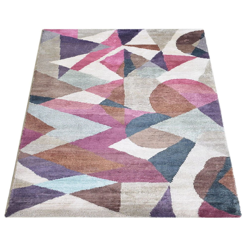 Indriya Hand Knotted Viscose Area Rug - BBH HOMES LLC