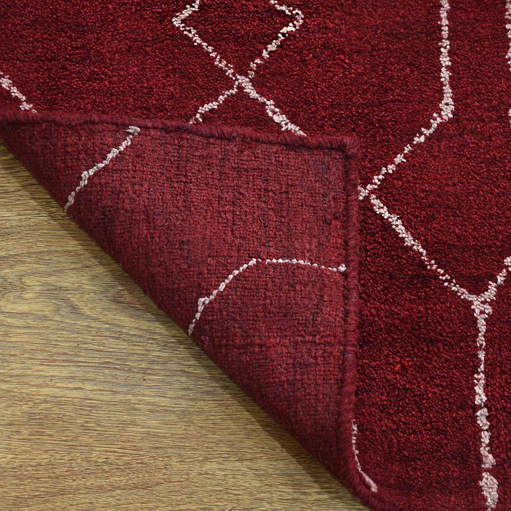 Isafjördur Hand Knotted Loom Silk Mix Area Rug - BBH HOMES LLC