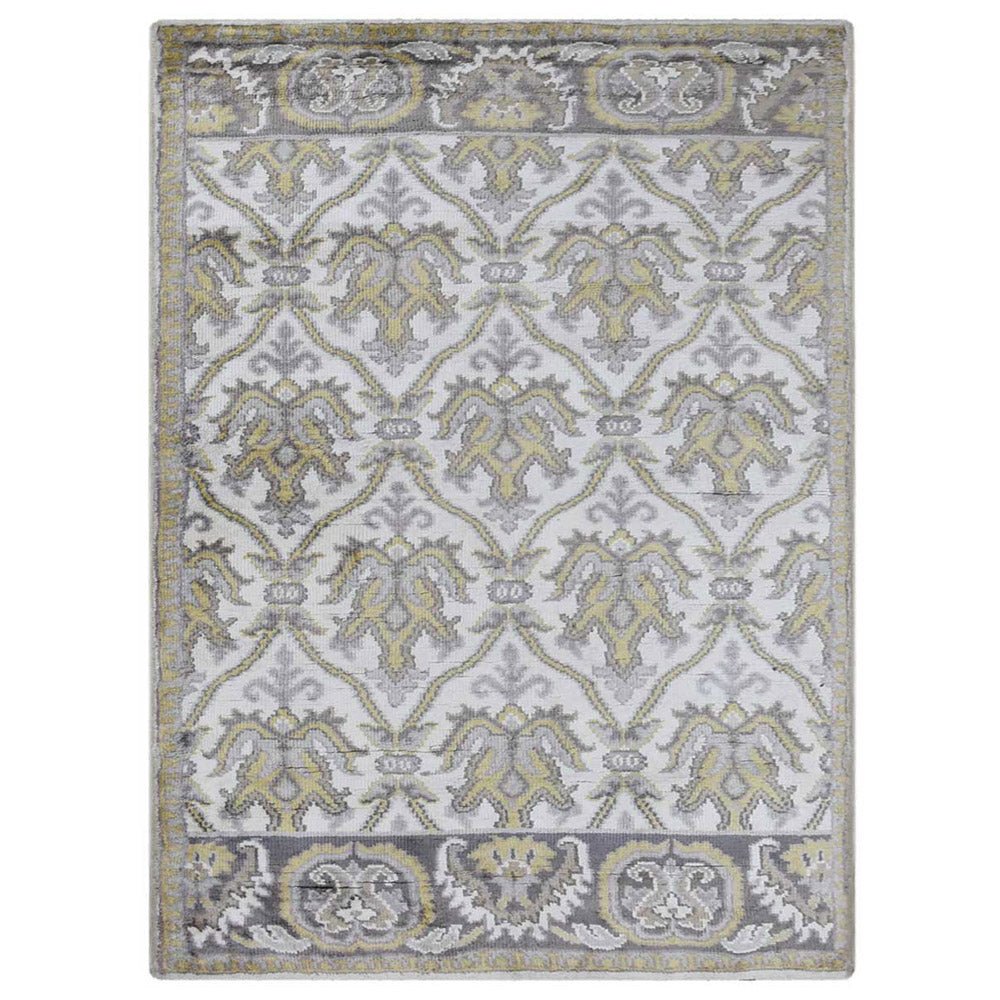 Isfahan Hand Knotted Viscose Area Rug - BBH HOMES LLC