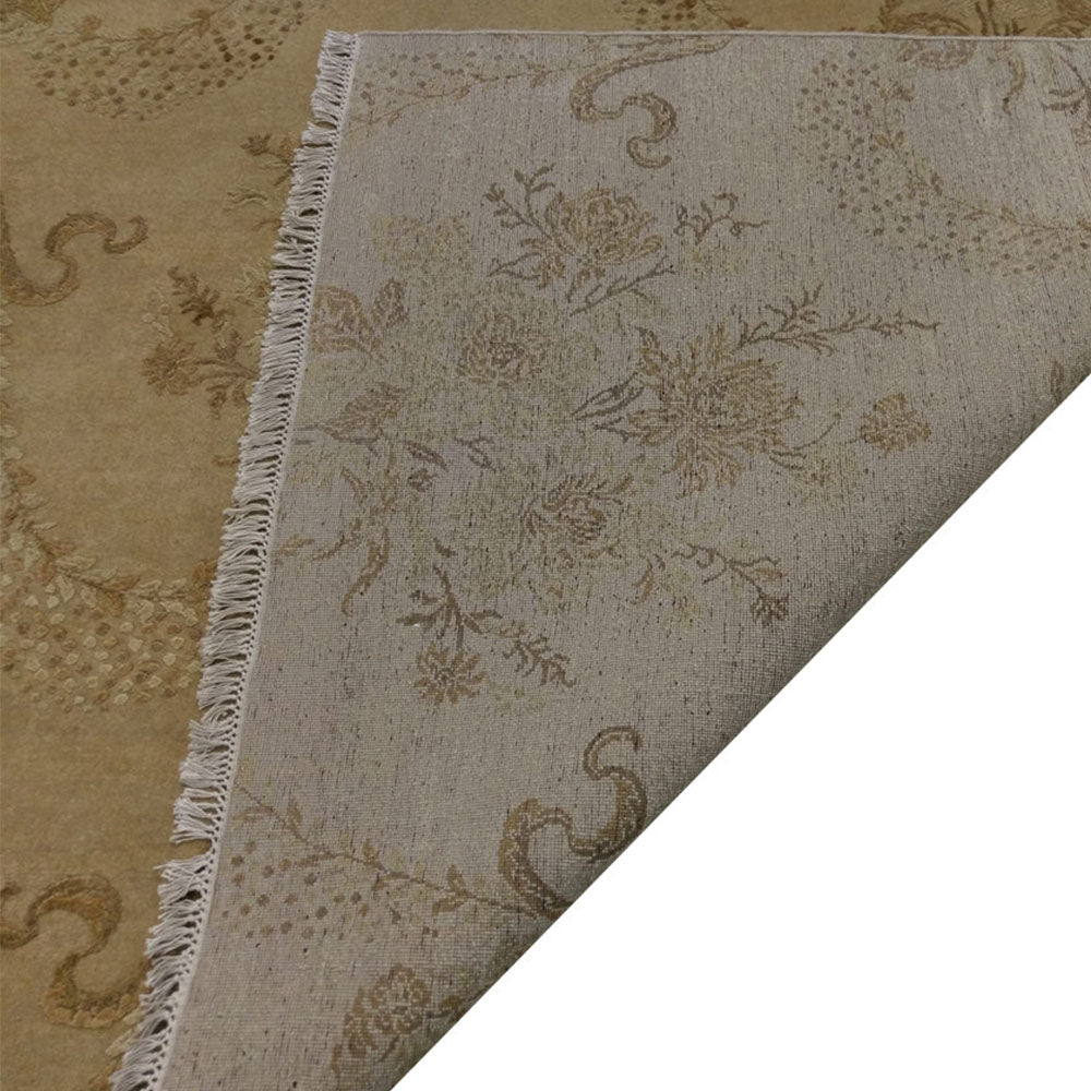 Jaffna Hand Knotted Persian Silk And Wool Area Rug - BBH HOMES LLC