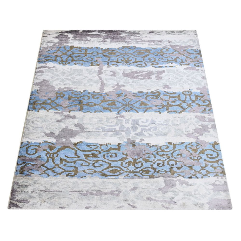 Jaisalmer Hand Knotted Viscose Area Rug - BBH HOMES LLC