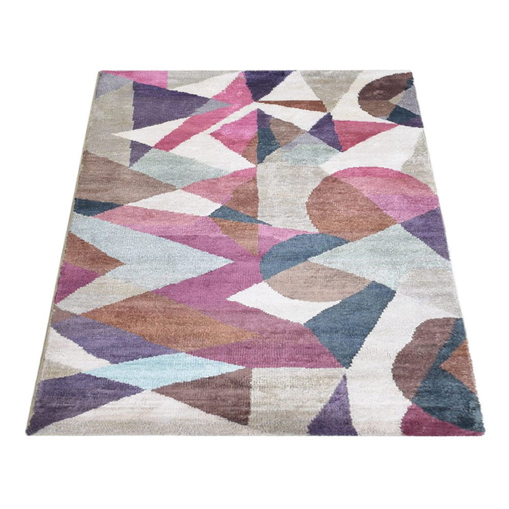 Jhalak Hand Knotted Viscose Area Rug - BBH HOMES LLC