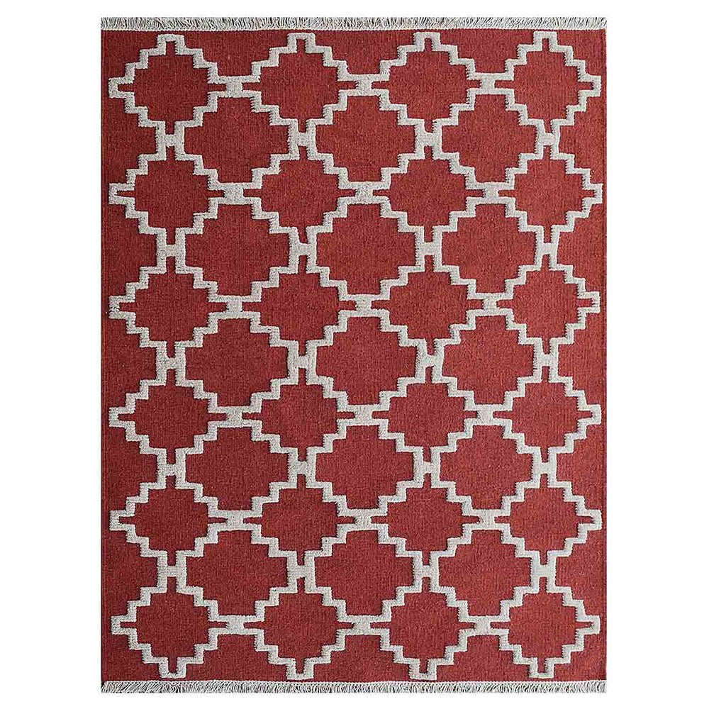 Kulusuk Hand Woven Flat Weave Kilim Wool Area Rug - BBH HOMES LLC