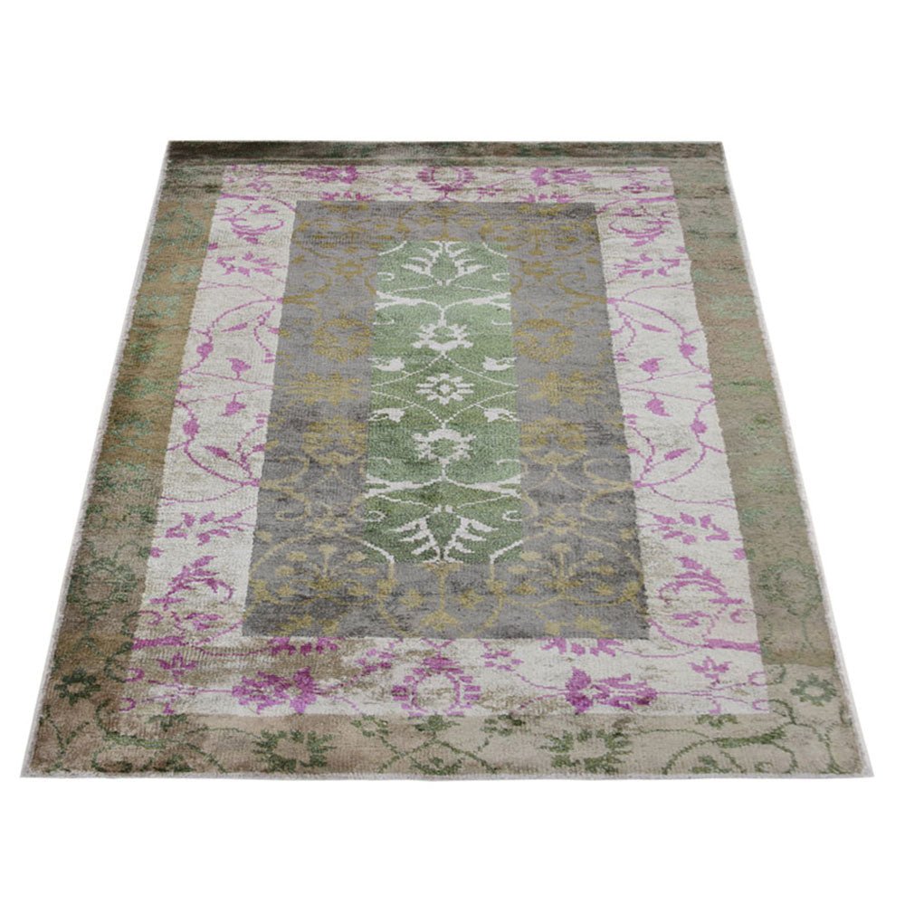 Kyoto Hand Knotted Viscose Area Rug - BBH HOMES LLC