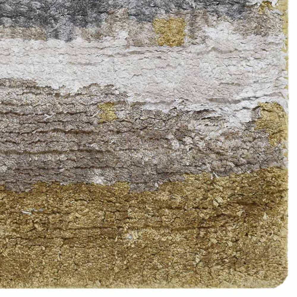 Lagan Hand Knotted Viscose Area Rug - BBH HOMES LLC