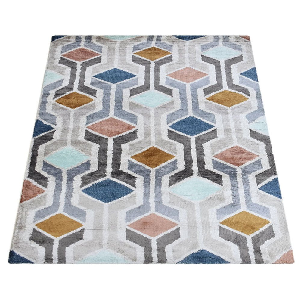 Lauterbrunnen Hand Knotted Viscose Area Rug - BBH HOMES LLC